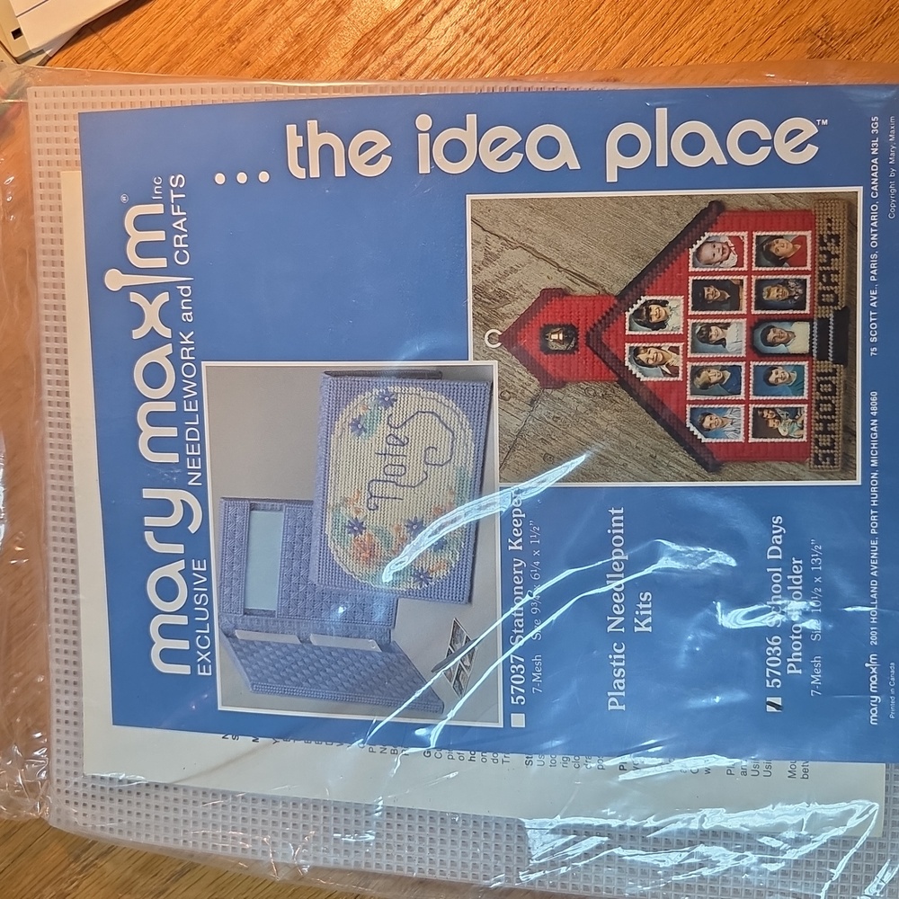 Mary Maxim Needlepoint Kit